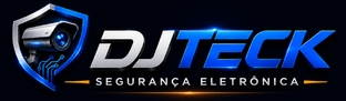 logo djteck segurança eletrônica